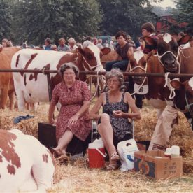 Shirley Baker photograph of two women at country show